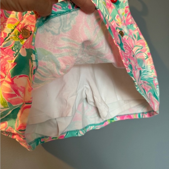 Lilly Pulitzer Madison Skort "Hot on the Scene" Women's Sz XS 28" Waist - Picture 5 of 8